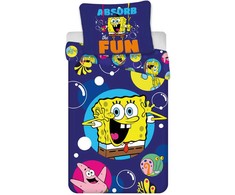 Brandmac Medvilninė patalynė 140x200 Sponge Bob