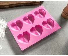 Kepame keksiukus formelėse 3D ŠIRDELĖ