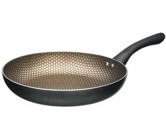 Keptuvė nelimpančiu dugnu Kinvara 12 Juoda Aliuminis Bakelitas 28 cm Indukcija