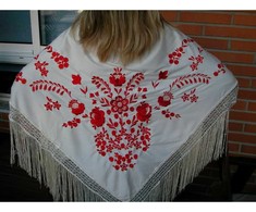 Bigbuy Fashion Dodatek FLAMENCO PGBL42. SHAWL, Kolor . Kobieta.