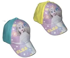 Kepurė Disney Frozen Elsa vaikiška beisbolo kepuraitė 52-54 cm
