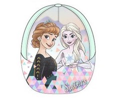 Kepurė „Disney Frozen“ vaikiška beisbolo kepuraitė su pastelinėmis spalvomis, 54 cm
