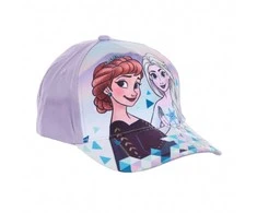 Kepurė Disney Frozen vaikiška beisbolo kepuraitė su pastelinėmis detalėmis, 52-54 cm