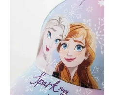 Kepurė Disney Frozen vaikiška beisbolo kepuraitė su kibirkštėle 53 cm