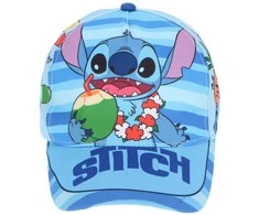 Kepurė Disney Lilo ir Stitch vaikiška beisbolo kepuraitė su kokoso spalvos logotipu, 52-54 cm