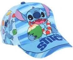 Kepurė Disney Lilo ir Stitch vaikiška beisbolo kepuraitė su kokoso spalvos logotipu, 52-54 cm