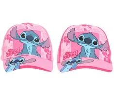 Kepurė Disney Lilo ir Stitch vaikiška beisbolo kepuraitė su saldžiai rožine spalva, 52-54 cm