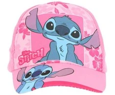 Kepurė Disney Lilo ir Stitch vaikiška beisbolo kepuraitė „Saldžioji rožė“ 52 cm