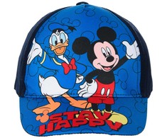 Kepurė Disney Mickey Stay Happy vaikiška beisbolo kepuraitė 54 cm