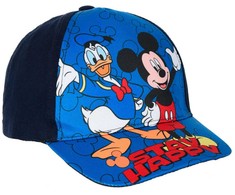 Kepurė Disney Mickey Stay Happy vaikiška beisbolo kepuraitė 52 cm