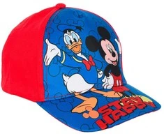 Kepurė Disney Mickey Stay Happy vaikiška beisbolo kepuraitė 54 cm