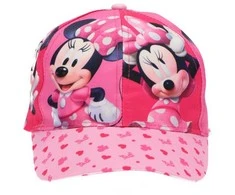 Kepurė Disney Minnie Bubblegum vaikiška beisbolo kepuraitė 52-54 cm