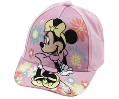 Kepurė Disney Minnie geltona kūdikio beisbolo kepuraitė 48-50 cm