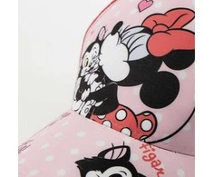 Kepurė Disney Minnie kailinė vaikiška beisbolo kepuraitė 53 cm