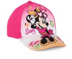 Kepurė Disney Minnie Sun vaikiška beisbolo kepuraitė 52-54 cm