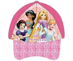 Kepurė Disney Princess Sparkle vaikiška beisbolo kepuraitė 53 cm