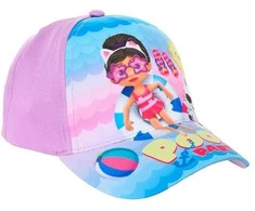 Kepurė Gabby's Dollhouse Pool Party vaikiška beisbolo kepuraitė 52 cm