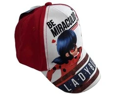 Kepurė „Miraculous Ladybug“ vaikiška beisbolo kepuraitė 52–54 cm