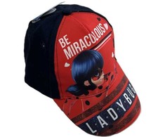 Kepurė „Miraculous Ladybug“ vaikiška beisbolo kepuraitė 54 cm