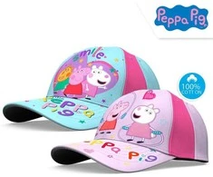 Peppa Pig kepurė su snapeliu reguliuojama