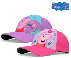 Peppa Pig kepurė su snapeliu reguliuojamu užtrauktuku
