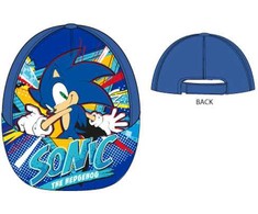 Kepurė Sonic the Hedgehog Ring Runner mėlyna vaikiška beisbolo kepuraitė 54 cm