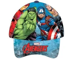 Kepurė Vaikiška beisbolo kepuraitė „Avengers Squad“ 54–56 cm