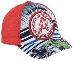 Kepurė Vaikiška beisbolo kepuraitė „Avengers“ 52–54 cm