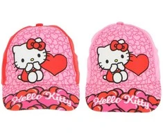 Kepurė Vaikiška beisbolo kepuraitė „Hello Kitty Hearts“ 52–54 cm