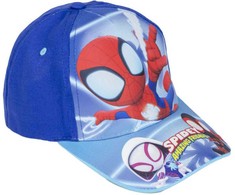 Kepurė Vaikiška beisbolo kepuraitė „Žmogus-voras“ su paveikslėliu „Spidey“ 51 cm