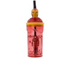 STOR Vandens butelis The Avengers Iron Man Plastmasinis 360 ml