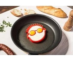 GiftWorld silikoninė kiaušinių forma – galvutė