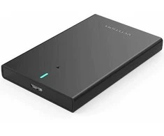 Vention 2.5 Inch SATA Hard Drive Enclosure (USB 3.0 Micro-B) Juodas