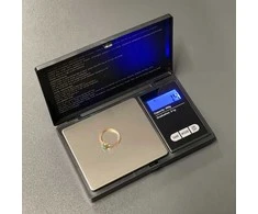 Virtuvinės svarstyklės Ruhhy Kišeninės svarstyklės 500 x 0,1g su atvartu 23573