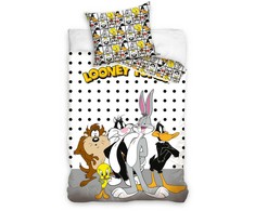 Patalynė licencyjna bawełniana Looney Tunes POA-394