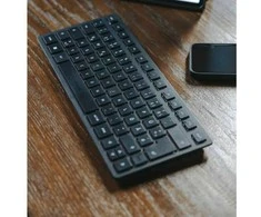 Klaviatūra - Cherry KW 9200 MINI belaidė klaviatūra (JK-9250FR-2, Bluetooth, USB)