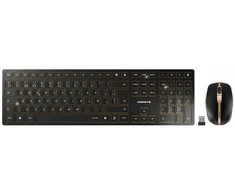 Klaviatūra Cherry 12033115 - WIRELESS SP LAYOUT USB Juodas