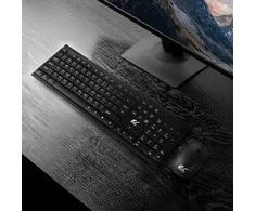 nano rs NanoRS Belaidė klaviatūra ir pelė Combo with Ergonomic Design – RS580 for Smooth and Efficient Use