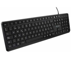 V7 USB PRO Klaviatūra Pelė ES - QWERTY ES SPANISH LASERED KEYCAP