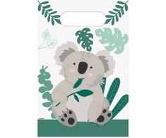 Koalų ir eukaliptų dovanų maišelių rinkinys, 8 vnt.