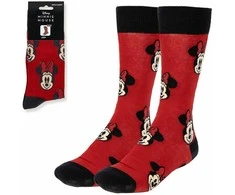 Kojinės Minnie Mouse Raudona (36-43)