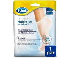 "Scholl" maitinamoji pėdų kaukė 1 pora
