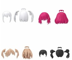 Bandai 30MS OPTION HAIR STYLE PARTS VOL.10 ALL 4 TYPES