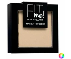 "Maybelline Fit Me Matte - Poreless Powder 250 Sun rusvai gelsvas" matinė pudra