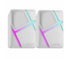 Kompiuterio kolonėlės PC garso kolonėlės Mars Gaming MSHW Balta