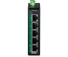 Šakotuvas Switch TRENDnet 5-Port Industrial Gigabit PoE+ DIN-Rail Mini Switch
