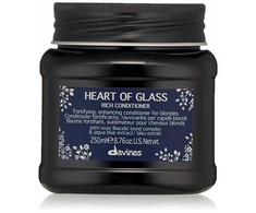 Davines Heart Of Glass Rich Conditioner šviesius plaukus maitinantis kondicionierius, 250 ml