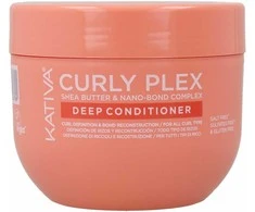 Kativa Skirtas garbanotiems plaukams Plex Deep Conditioner plaukų kondicionierius, 450 ml