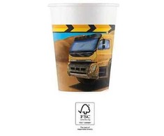 GoDan Kubeczki papierowe Construction 200ml 8szt