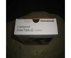 Kelių apsaugos InnovaGoods Hokkop, XL, juodos